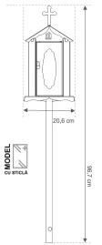 Schita Felinar metalic / GRS-F4