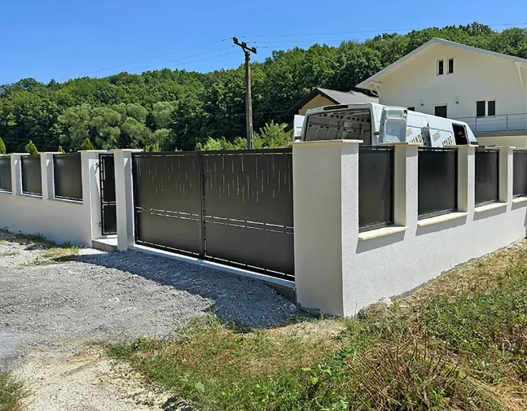 Garduri si porti din tabla decapata debitata computerizat Cod: 1198-1