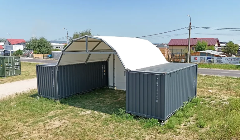 Cort container, solutie pentru organizare si depozitare